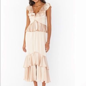 Reese Ruffle Dress Show Me Your Mumu